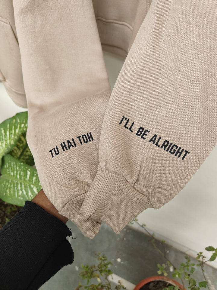 Tom And Jerry Couple Regular Hoodie (Camel/Camel)