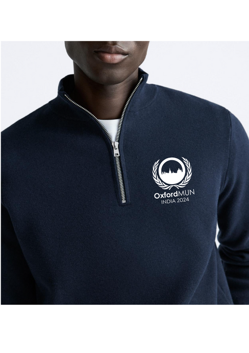 OxfordMUN India 2024 Zipper Sweatshirt