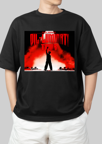 DILJIT DOSANJH DILUMINATI TOUR OVERSIZED TEE