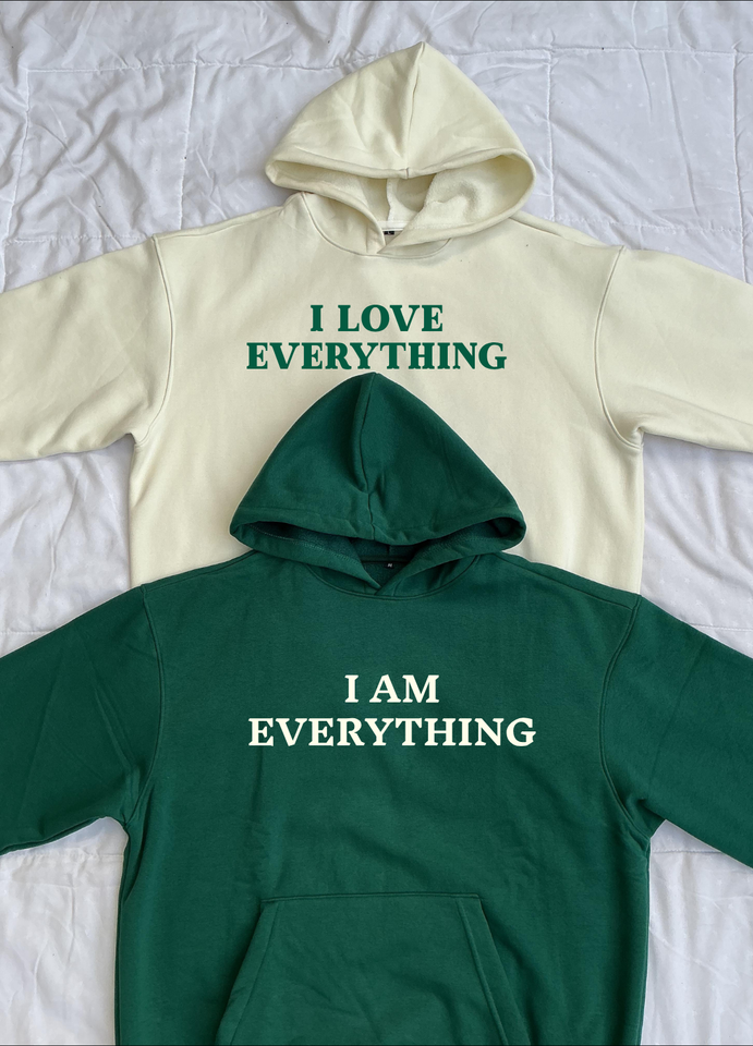 Oversized Hoodies Combo- I Love Everything