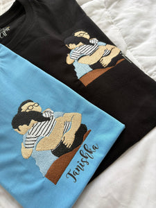 Photo Custom Embroidery Tshirts - Pack of 2