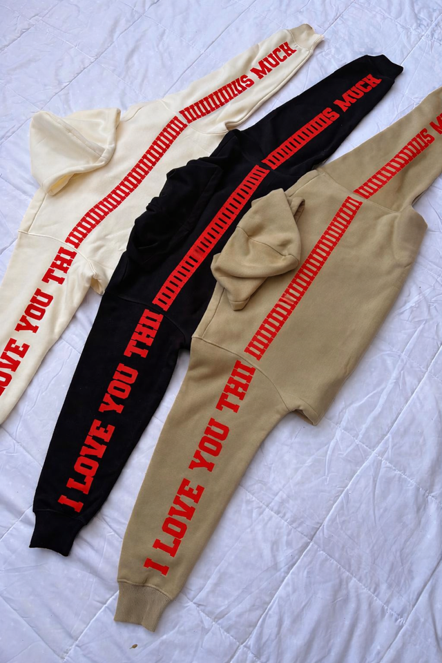 I Love You This Much Off-White Hoodie