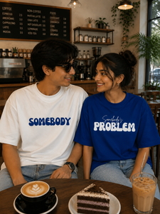 Oversized Somebody's Problem T-shirt Combo