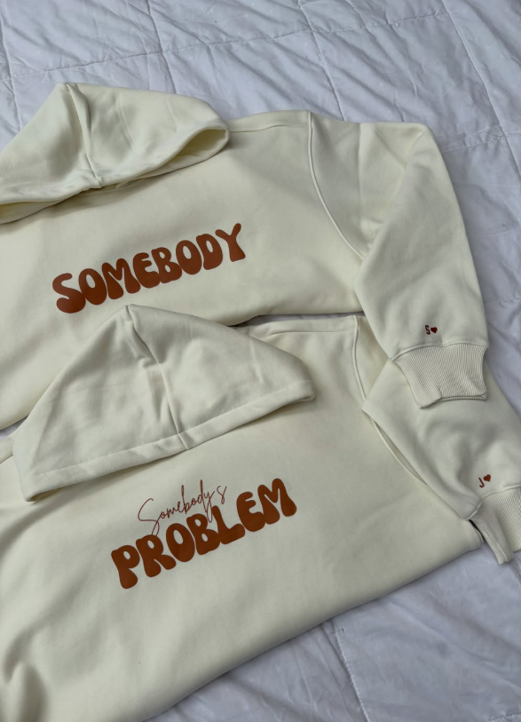 Oversized Somebody's Problem Hoodies Combo