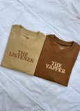 The Listener & The Yapper Oversized T-shirt Combo
