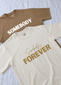 Oversized Somebody's Forever T-shirt Combo