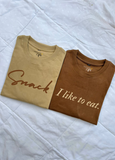 Snack I like to eat Oversized T-shirt Combo
