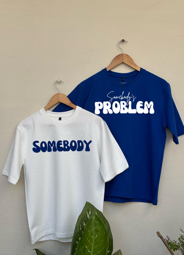 Somebody's Problem Oversized T-shirt Combo