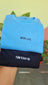 Oversized Matching Tshirt Set Blue/Black - "Mere Liye Tum Kaafi Ho"