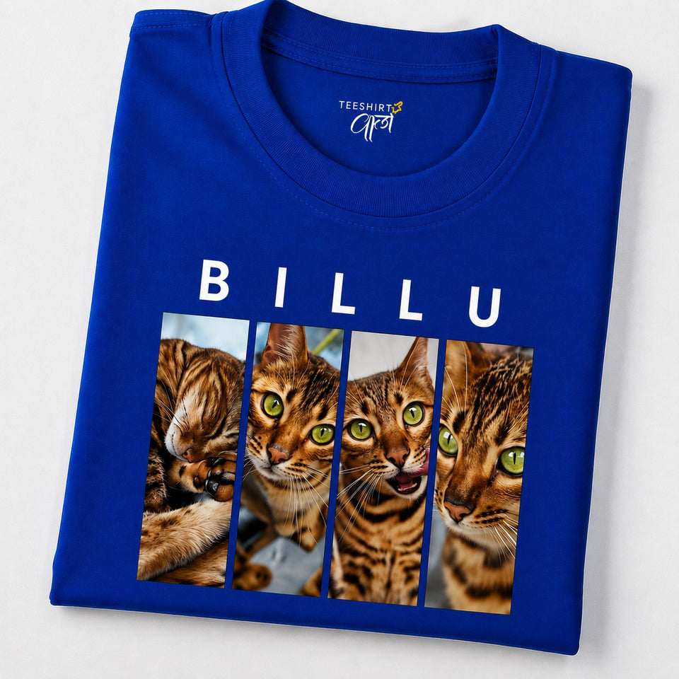 Pet Custom Photo Oversized Tshirt