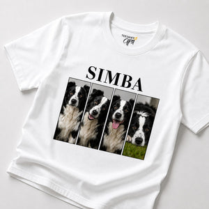 Pet Custom Photo Oversized Tshirt