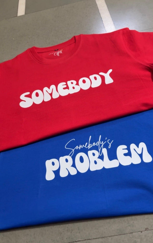 Somebody's Problem Oversized T-shirt Combo