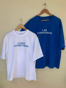 Oversized I love Everything T-shirt Combo