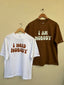 Oversized I Need Nobody T-shirt Combo