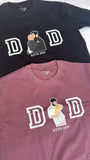 Dad Custom Photo Illustration Regular T-shirt